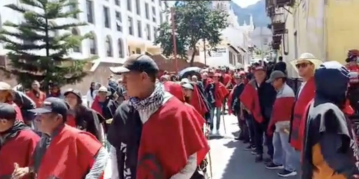 Maestros del Cauca protestan