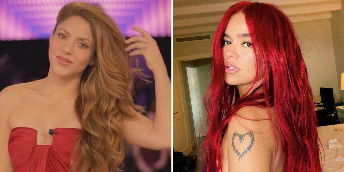 Shakira y Karol G publican sensual foto juntas y dan fecha para su canción