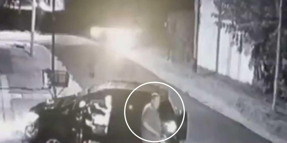 Video | Militar retirado le disparó a delincuente que pretendía robarle su vehículo