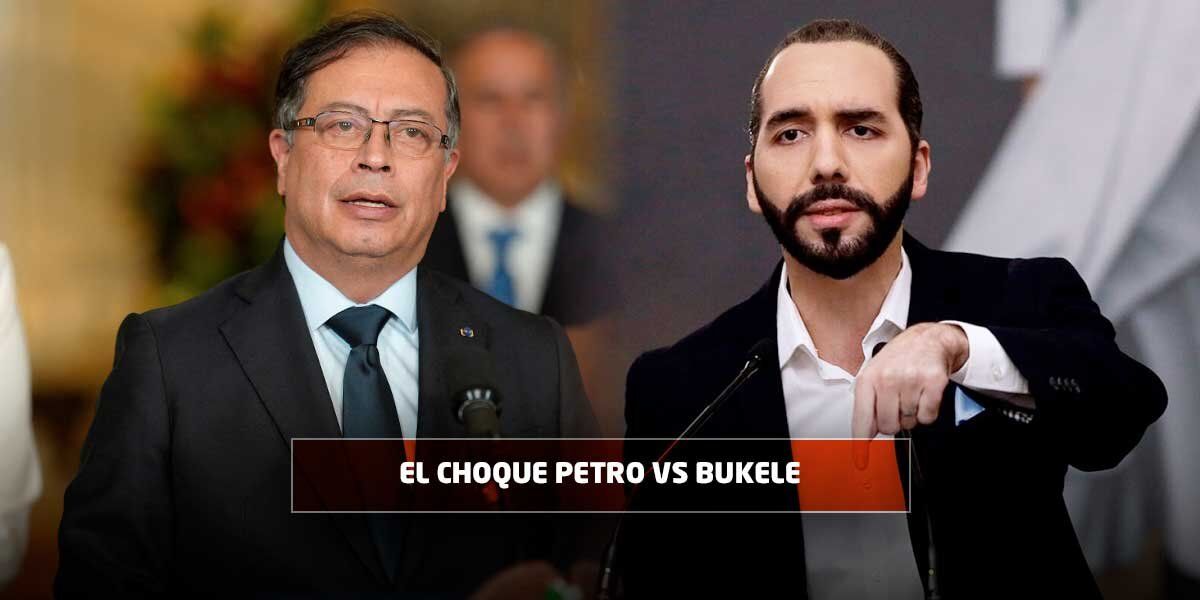 “¿Bogotá? ¿No es usted presidente?”: Bukele le contesta a Petro por cifras de homicidios