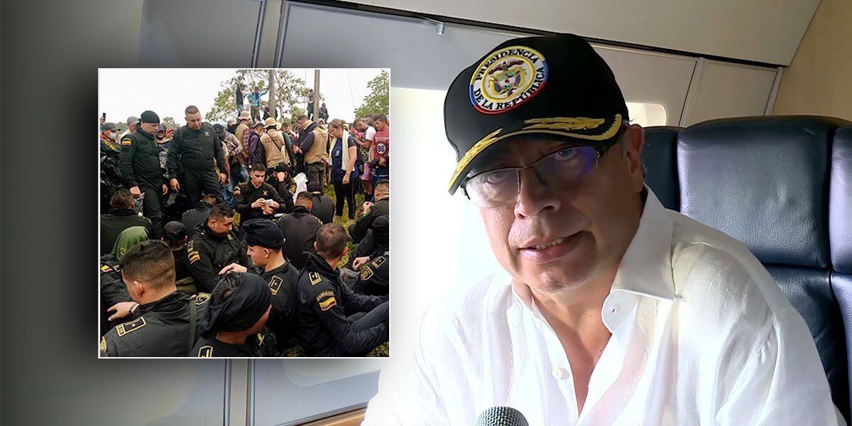 “Orden al Ejército de no intervenir en San Vicente la di yo”: confirma Gustavo Petro