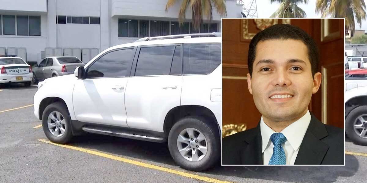 Camioneta de la UNP, asignada al parlamentario Juan Loreto Gómez, fue encontrada con armas y municiones
