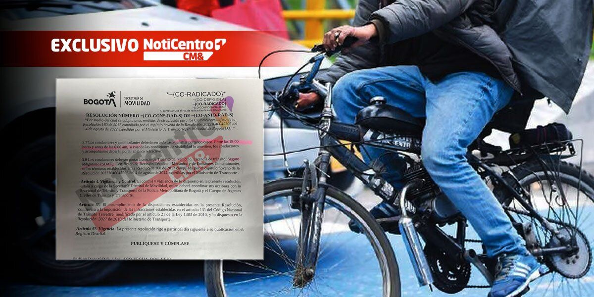 Distrito pondrá en cintura a los ciclomotores: les exigirán licencia, SOAT, placa y casco