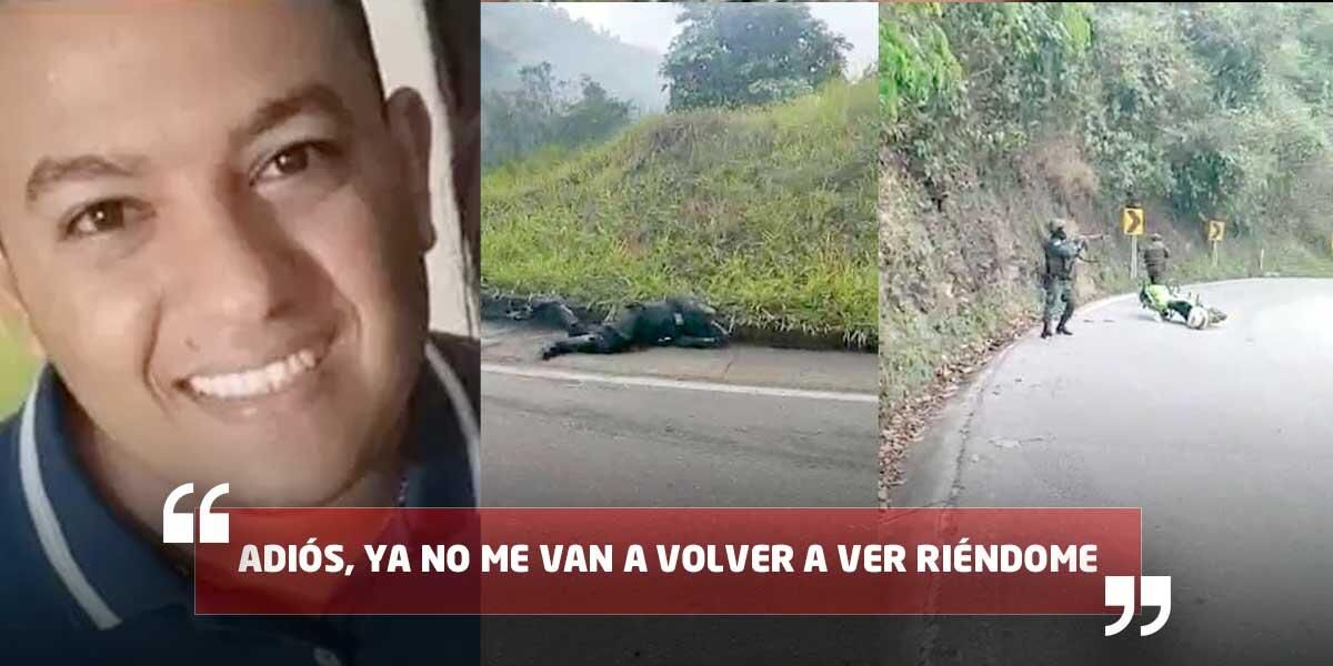 Video sensible: Las agónicas palabras que se grabó un escolta antes de morir herido en asalto en Cesar
