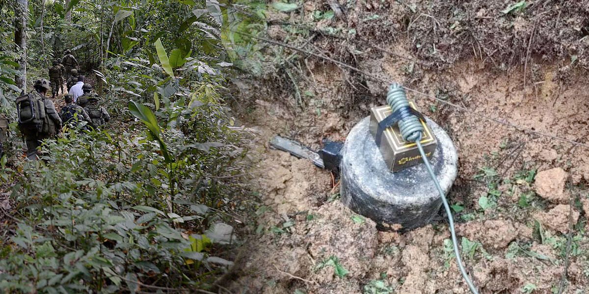 Procuraduría reveló que hay minas antipersonal en ruta de migrantes en el Tapón del Darién