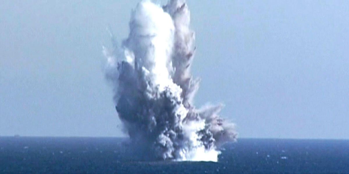 Corea del Norte dice haber probado dron submarino para generar tsunamis radiactivos