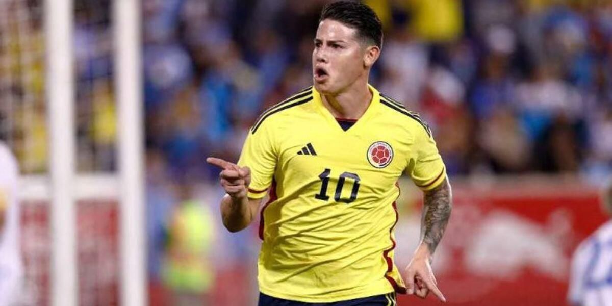 Selección Colombia empató ante Corea del Sur con golazos de James y Carrascal