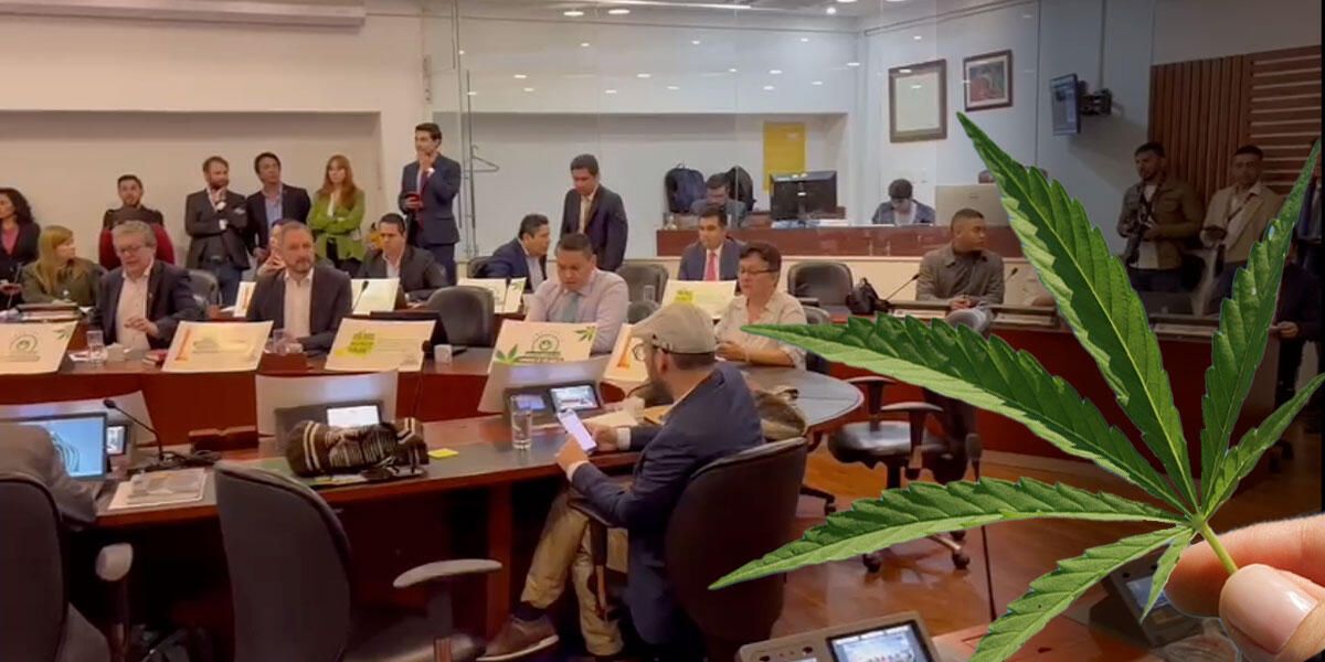 Proyecto que regula Cannabis de uso adulto pasa su quinto debate en Comisión I de la Cámara