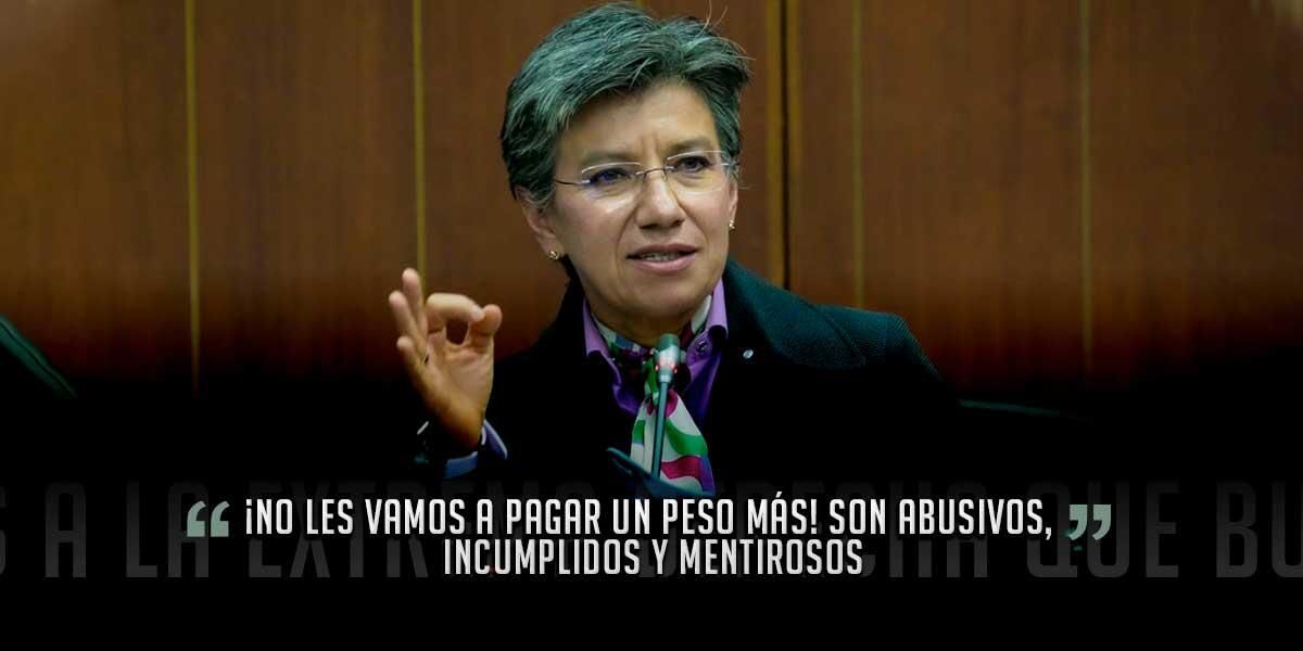 Alcaldesa arremete contra el operador del Relleno Sanitario Doña Juana