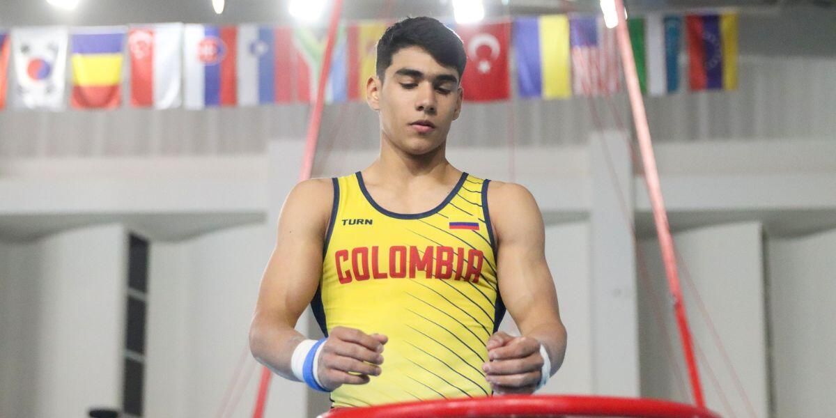 El colombiano Ángel Barajas se convirtió en campeón mundial junior de gimnasia