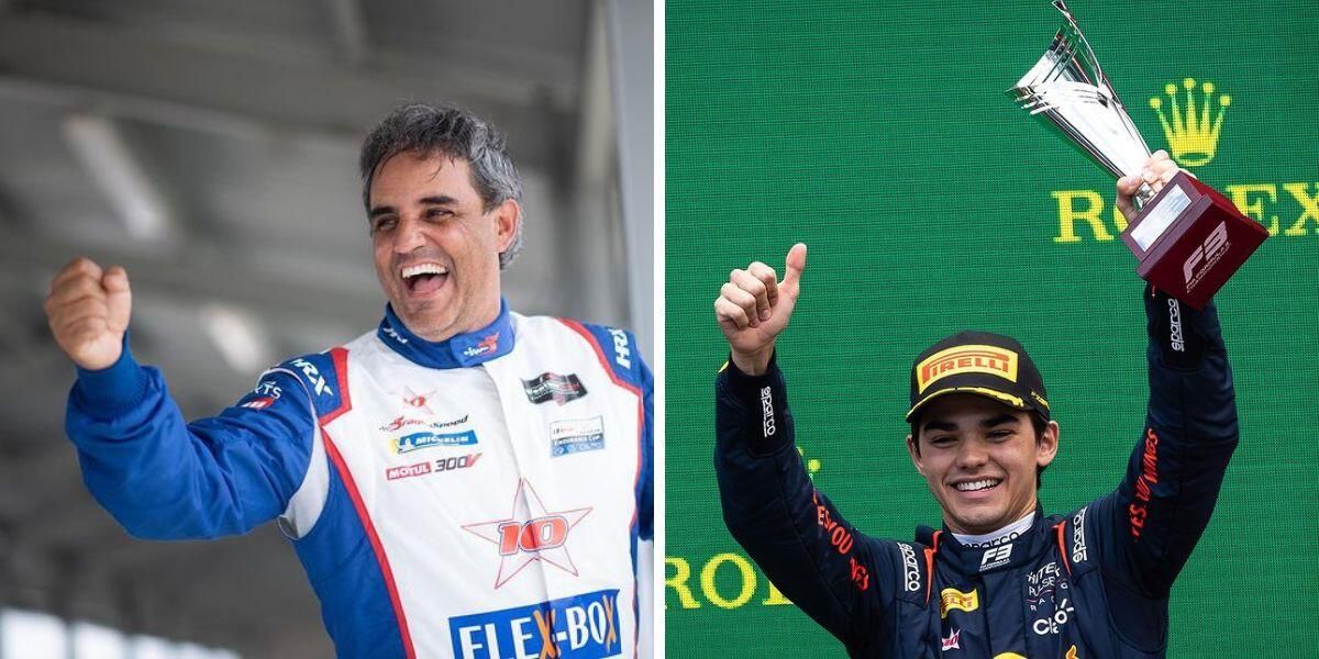 ¡Papá orgulloso! Juan Pablo Montoya celebró el primer podio de su hijo en la Fórmula 3