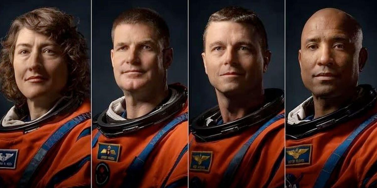 Ellos son los cuatro astronautas que volverán a la Luna después de 50 años