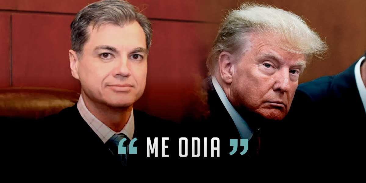 Él es Juan Merchán, juez colombiano que le leyó los cargos a Donald Trump