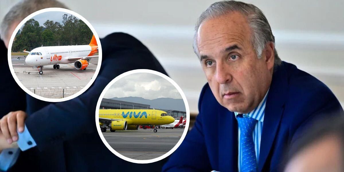 Ministro de Transporte Guillermo Reyes habla de la situación de Ultra y Viva Air