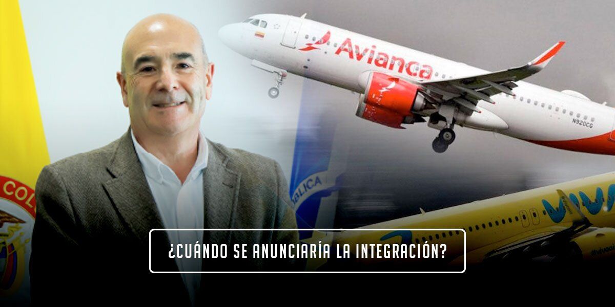 Integración entre Viva y Avianca “es una realidad”: director de la Aerocivil
