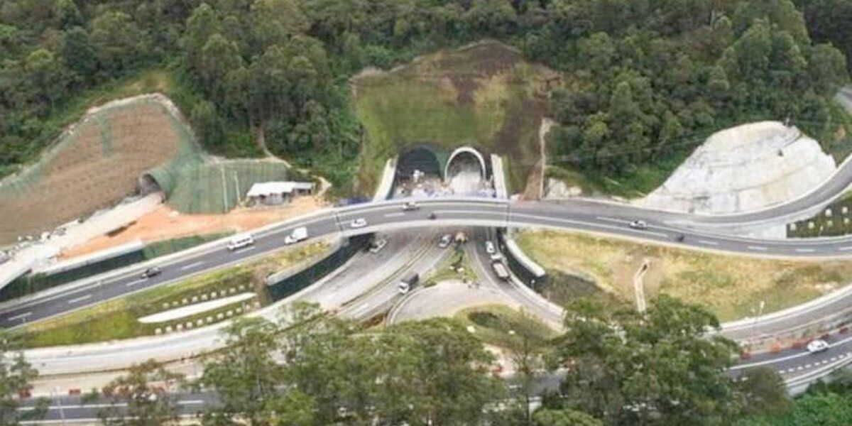 Cierre temporal del Túnel de Oriente en Antioquia por mantenimiento en su ventilación