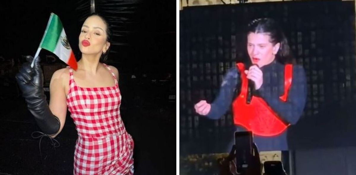 Videos Rosalía se presentó en México con un concierto gratuito