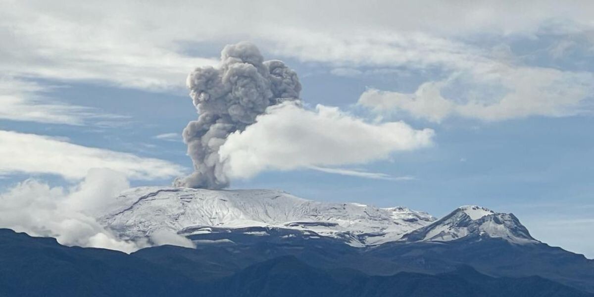 ¿Qué ha pasado con el volcán Nevado del Ruiz? Esto dice el último boletín del Servicio Geológico Colombiano