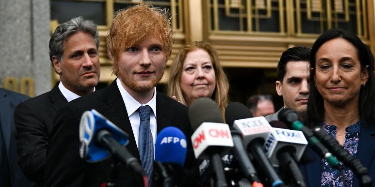 Ed Sheeran gana demanda por supuesto plagio