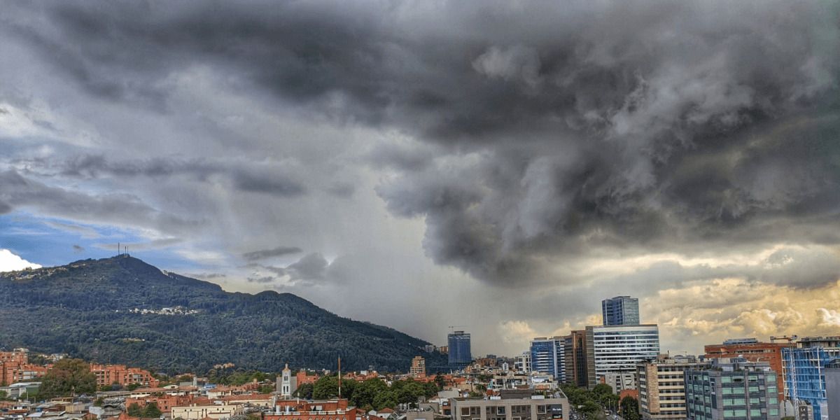 Llueve en Bogotá por segundo día consecutivo: las localidades en las que ha caído agua