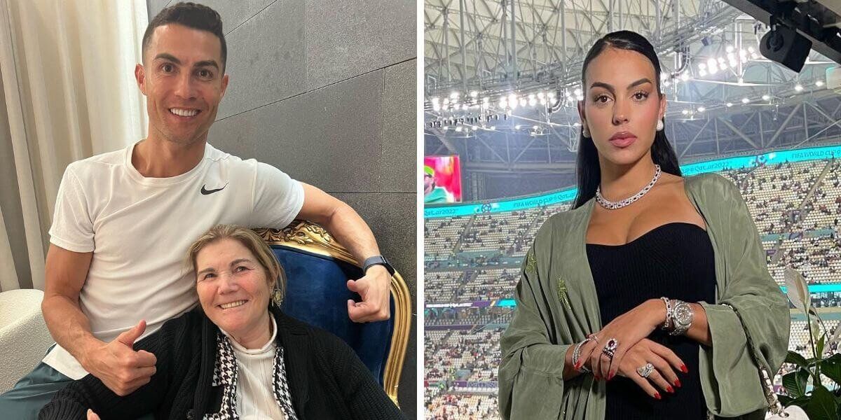 Mamá de Cristiano Ronaldo es acusada de hacerle brujería a Georgina y se defiende