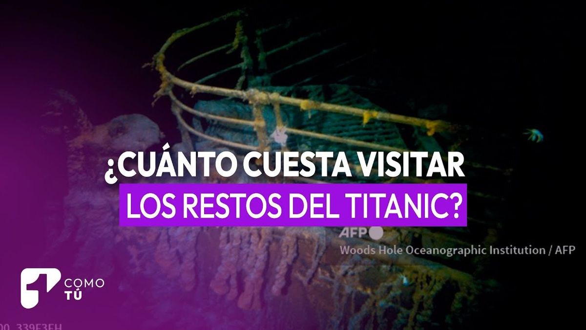 ¿Cuánto cuesta visitar los restos del Titanic?