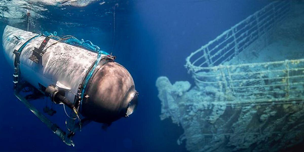 Detectan sonidos bajo el agua en el área del Titanic, donde desapareció el submarino con gente