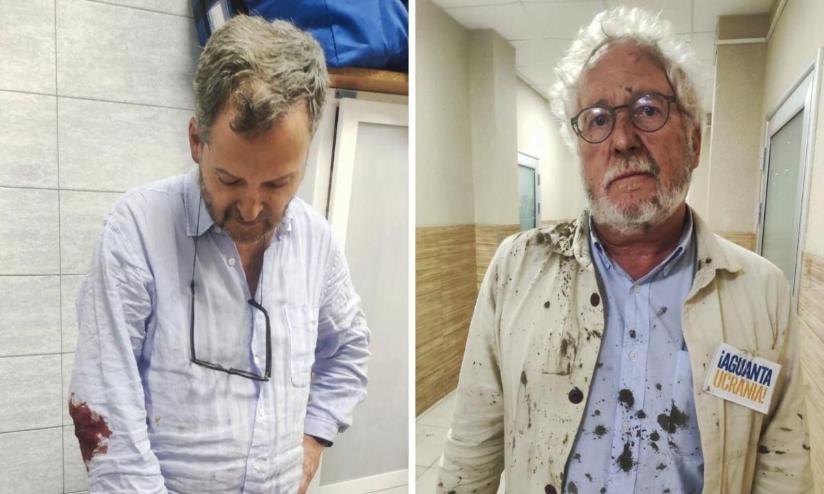 Excomisionado de paz, Sergio Jaramillo y escritor, Héctor Abad, heridos tras bombardeo en Ucrania