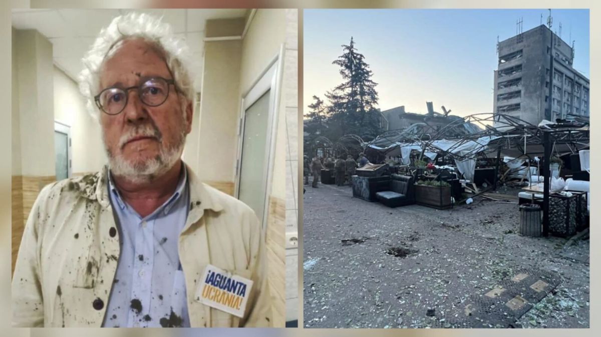Crudo relato de Héctor Abad tras el bombardeo en Ucrania: “caí al suelo como fulminado por un rayo”