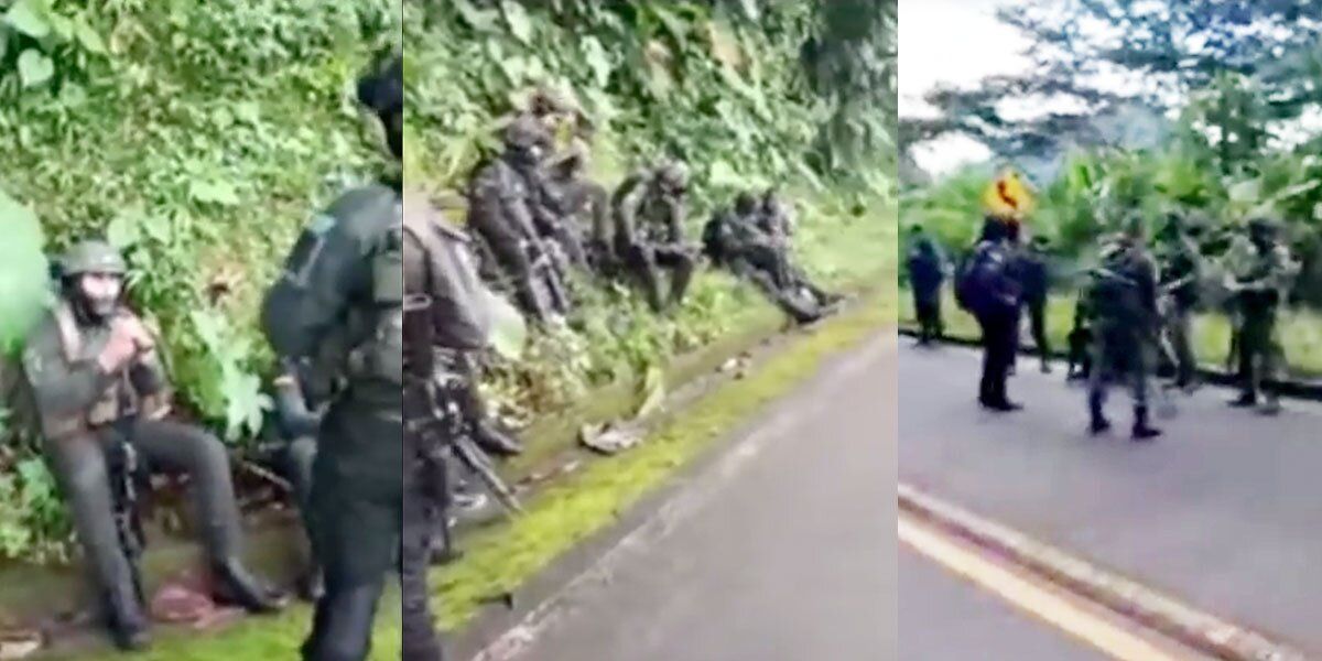 Comunidad retiene soldados y policías en Tadó, Chocó