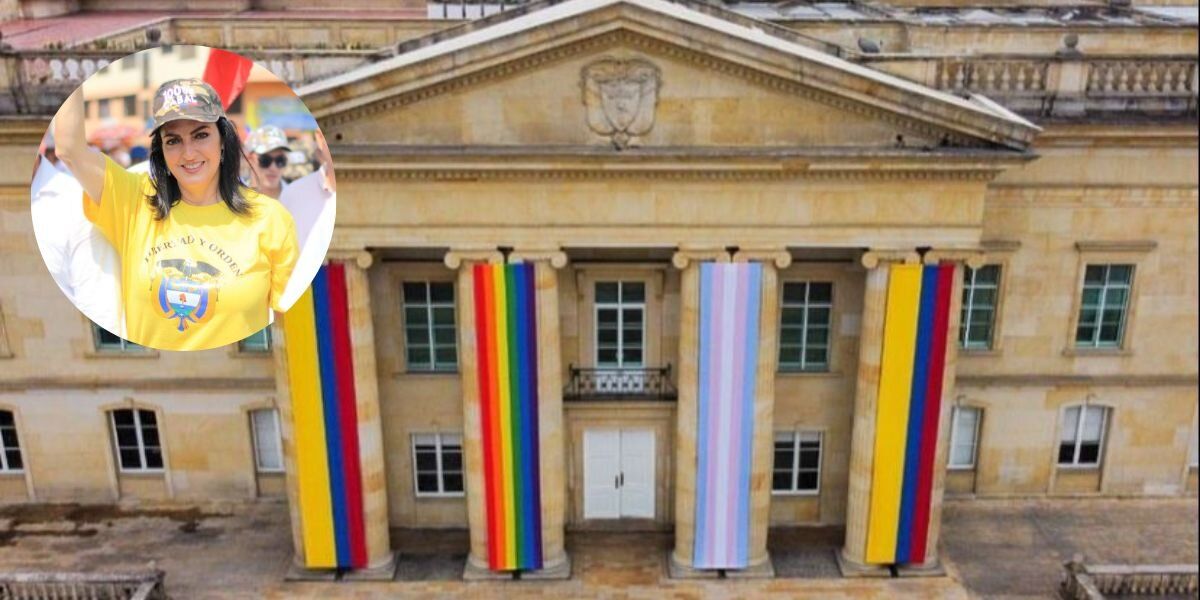 "Uno no celebra los gustos sexuales diversos", María Fernanda Cabal sobre las banderas LGBTIQ+ en la Casa de Nariño