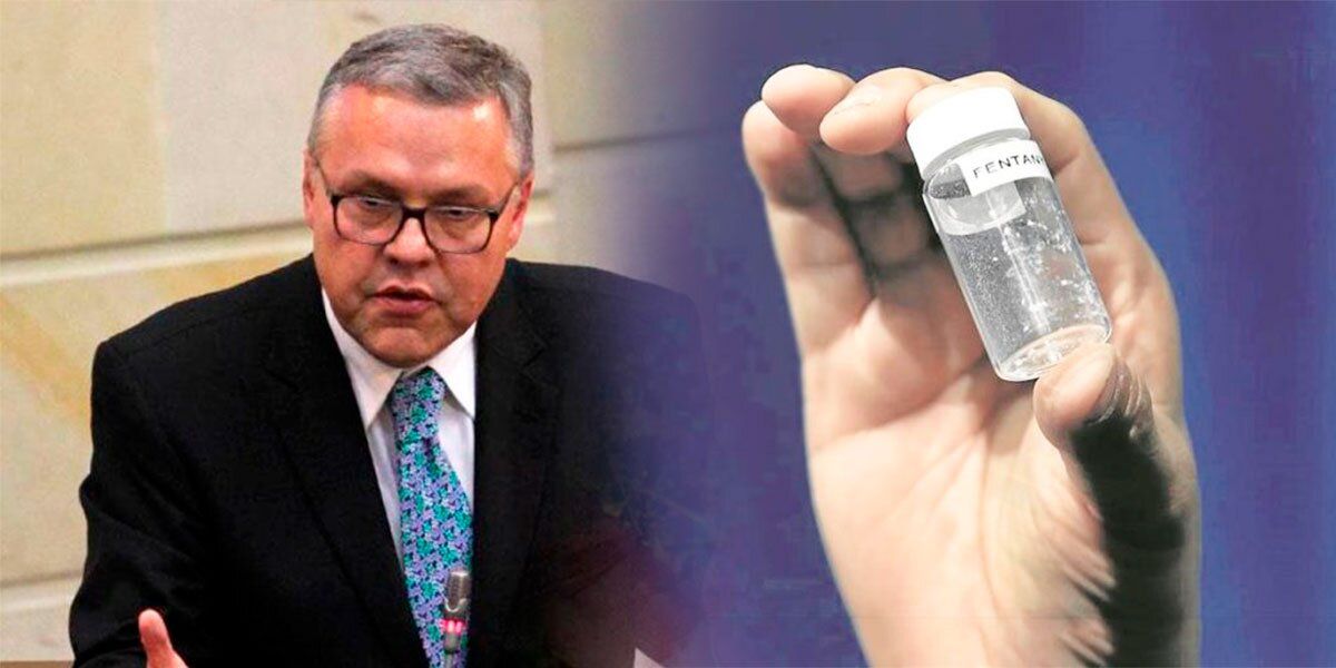 El fentanilo ya se consume en Colombia, confirma el ministro de Justicia