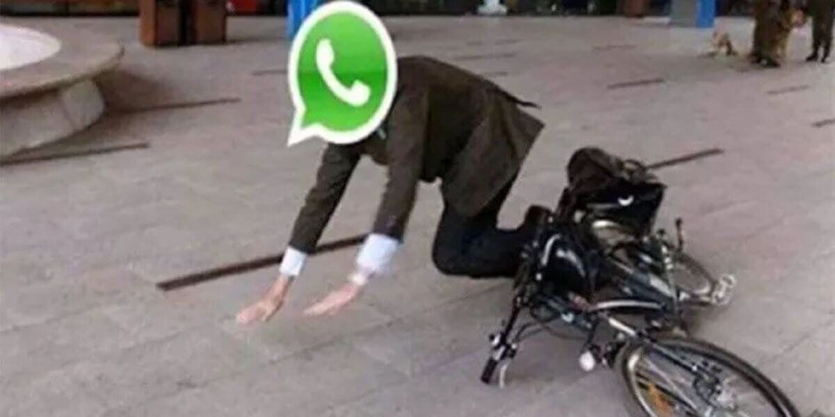 WhatsApp se cayó