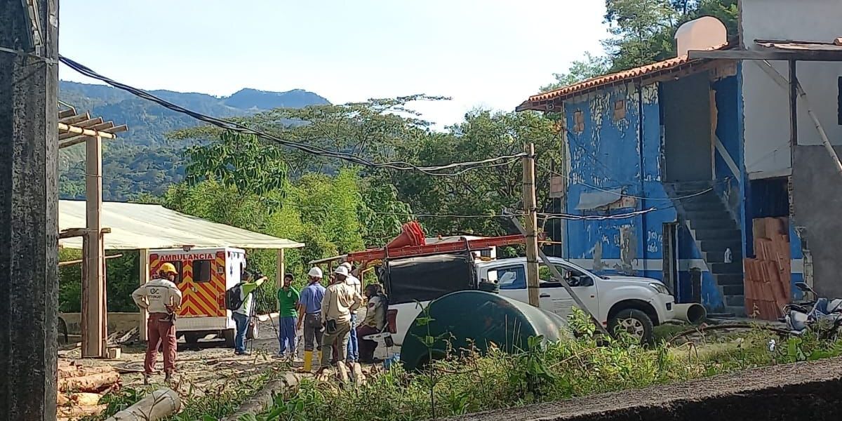 Seis mineros quedan atrapados en una mina subterránea en Amagá, Antioquia