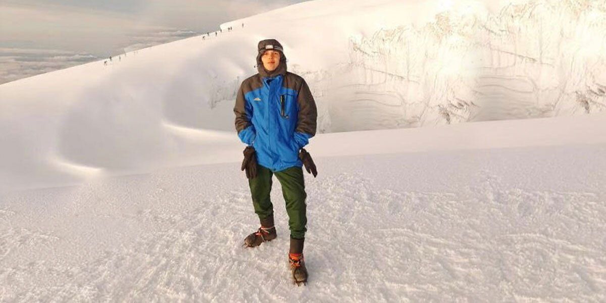Hallan muerto a Eric Méndez, el joven que se perdió en el Nevado del Tolima cuando lo escalaba