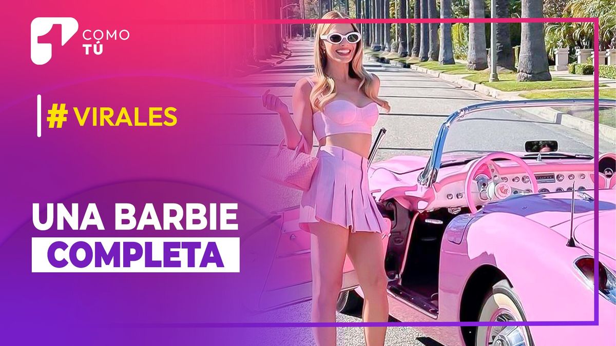 Una Barbie completa Margot Robbie se comunicó en lenguaje de señas con un fan