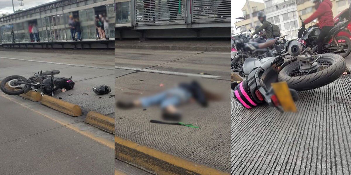 Accidente entre dos motos en la NQS deja un muerto