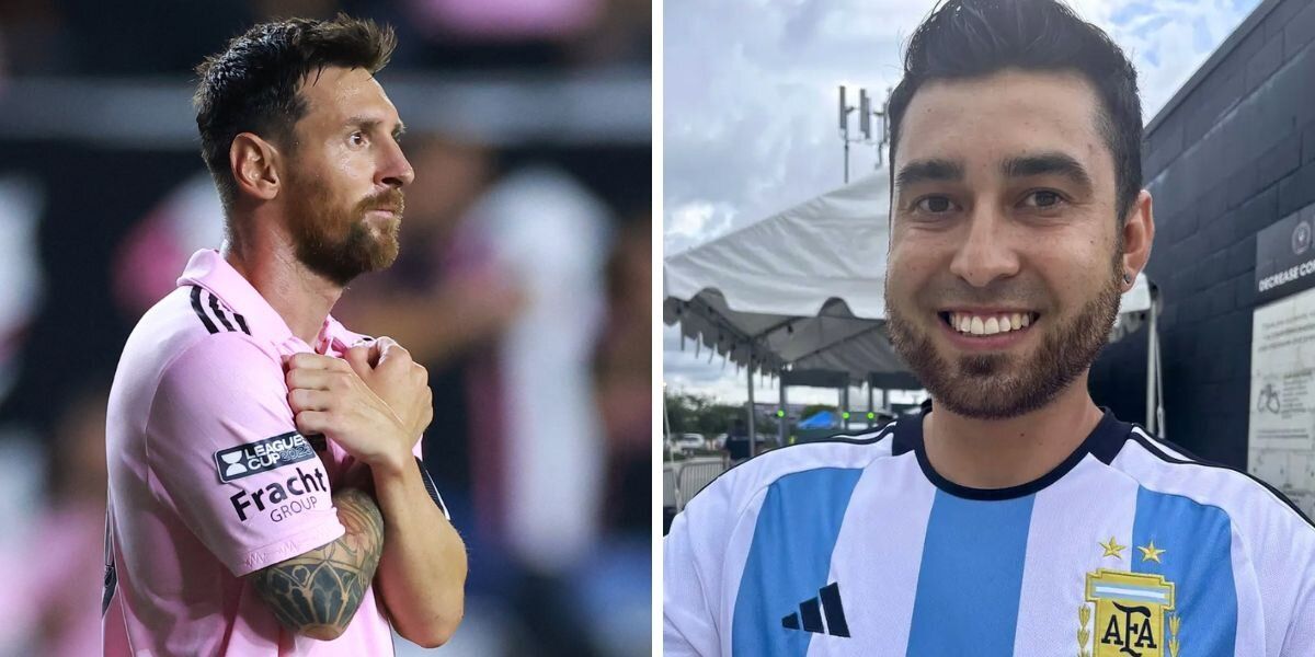 Colombiano despedido en USA por pedirle un autógrafo a Messi