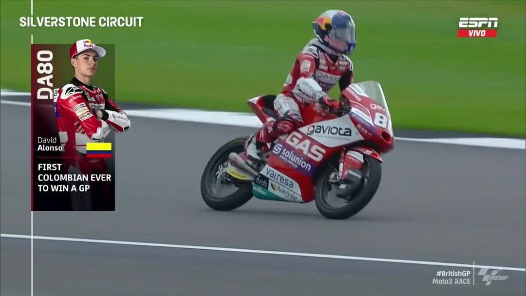 Impresionante David Alonso hizo historia y se convirtió en primer