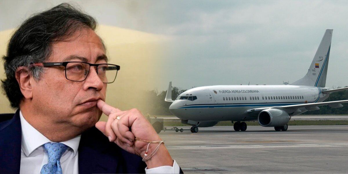 DAPRE revela informe de condiciones que afectaron el vuelo del presidente Petro para volver a Colombia desde Brasil