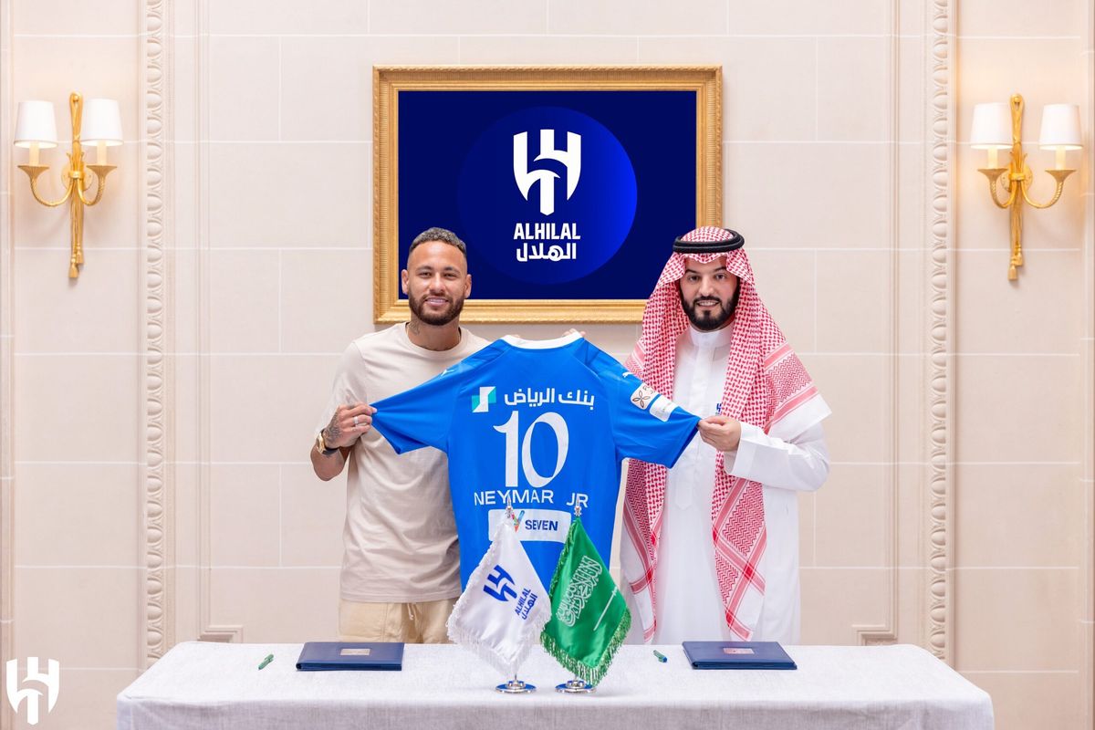 Neymar Jr. es presentado como refuerzo estelar de Al-Hilal, el club más laureado de Arabia Saudí
