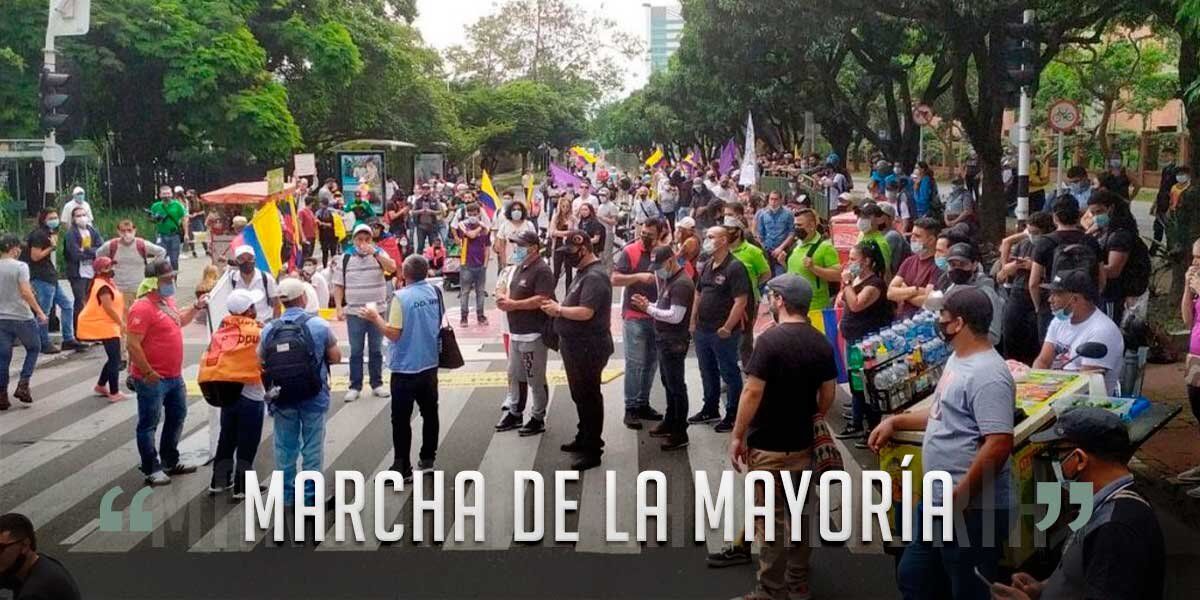 🔴 En vivo: así va la ‘Marcha de la Mayoría’: ciudadanos protestan contra el Gobierno Petro
