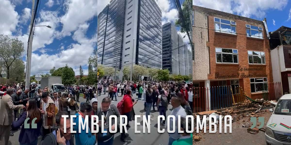 [VIDEOS] Así se sintieron los tres temblores en Colombia: evacuación de edificios, pánico y zozobra