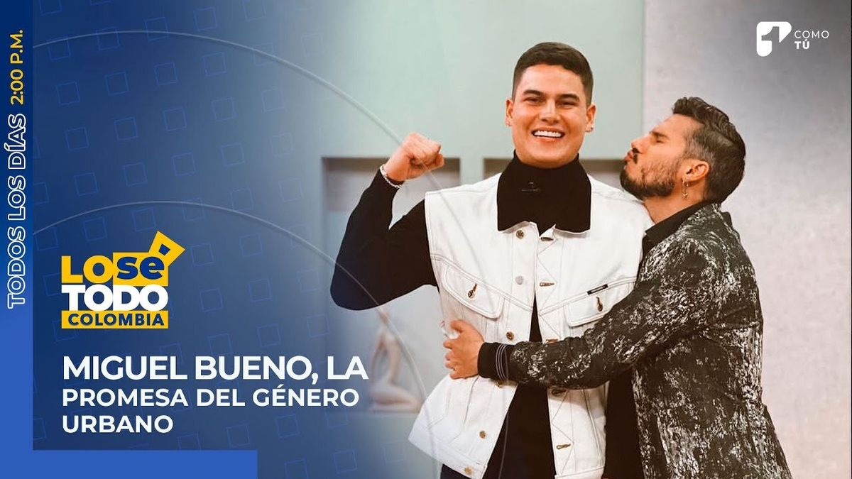 Miguel Bueno sigue los pasos musicales de su hermano mayor, Pipe Bueno