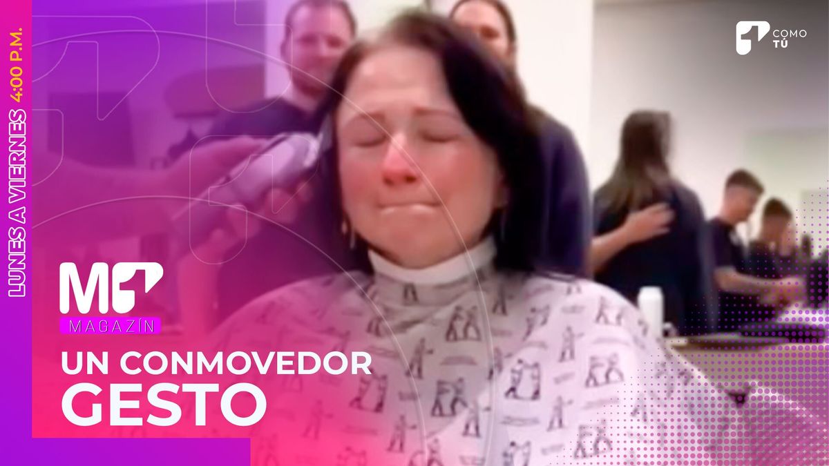 Mujer tuvo que cortarse el cabello por cáncer y recibió emotivo gesto de su familia