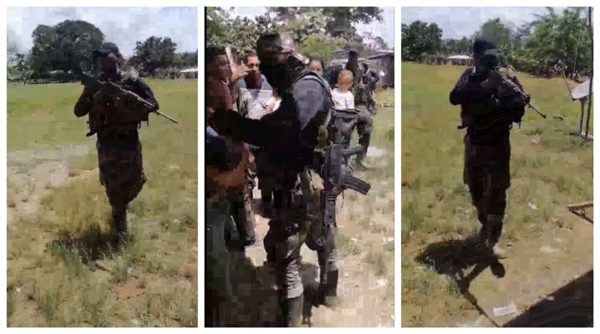 Ejército reconoce que hombres encapuchados armados en Tierraalta, Córdoba serían militares