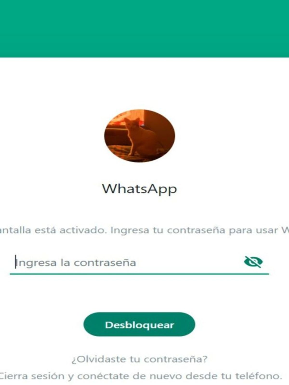 Cómo ponerle contraseña a WhatsApp Web