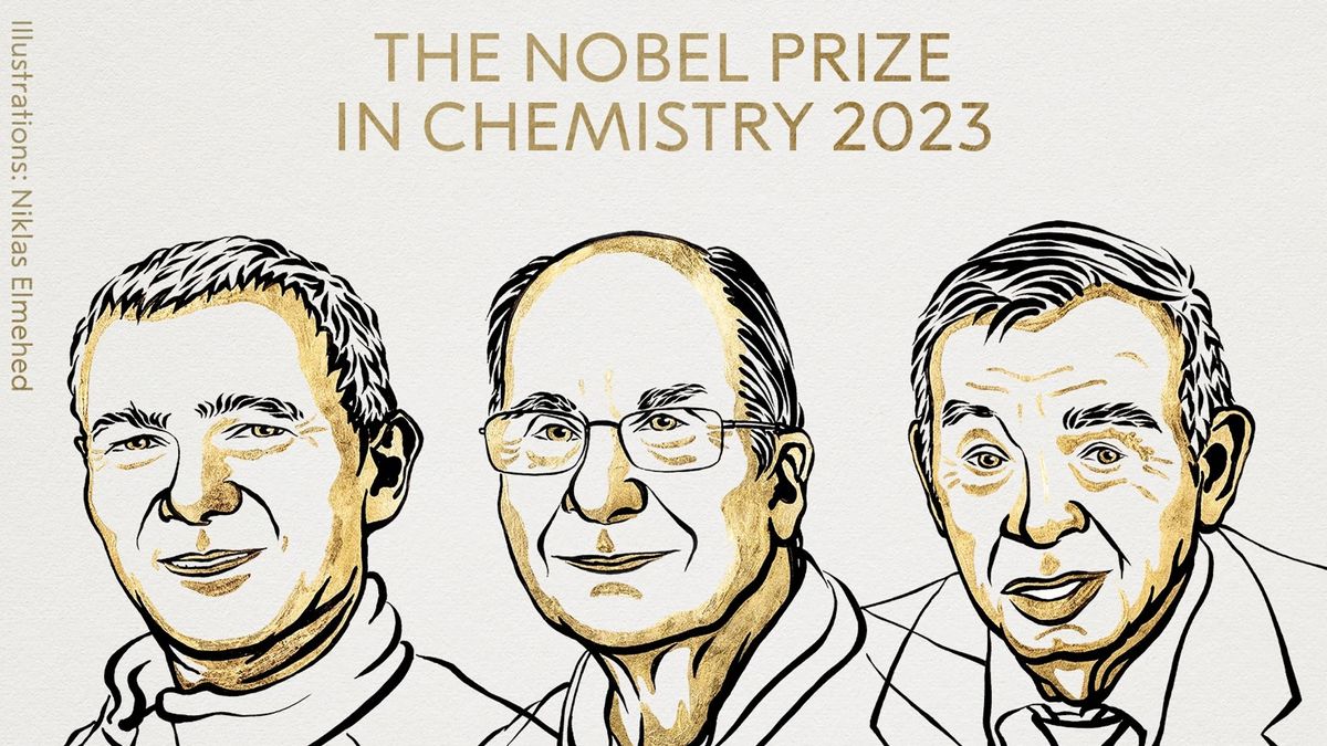 El Nobel de Química para tres científicos autores del descubrimiento y síntesis de los puntos cuánticos