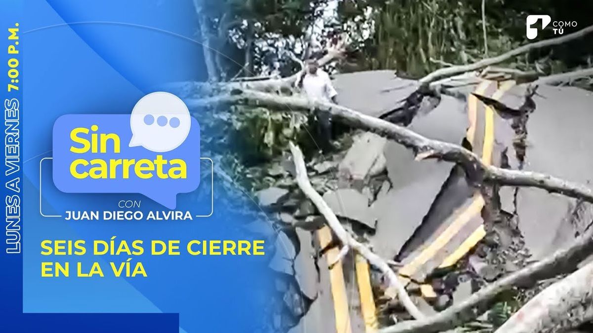 Campesinos y comerciantes afectados por derrumbe en la carretera que conecta Bucaramanga con Barrancabermeja