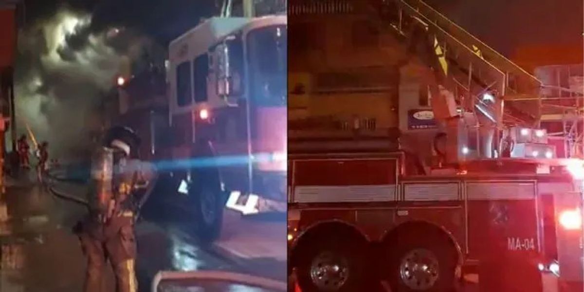 Incendio de bodega de reciclaje en Patio Bonito genera caos vehicular: anuncian cierres en Transmilenio